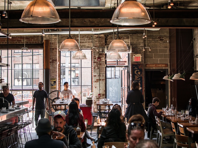 Restaurant interior
